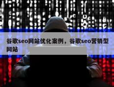 谷歌seo网站优化案例，谷歌seo营销型网站