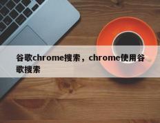 谷歌chrome搜索，chrome使用谷歌搜索