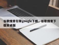 谷歌搜索引擎google下载，谷歌搜索下载安卓版