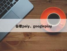 谷歌paiy，googlepiay