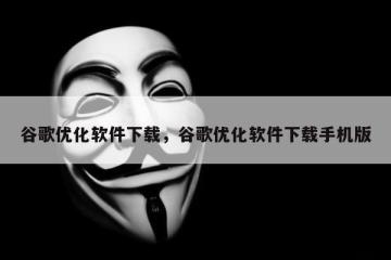 谷歌优化软件下载，谷歌优化软件下载手机版