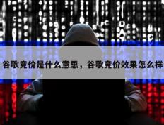 谷歌竞价是什么意思，谷歌竞价效果怎么样
