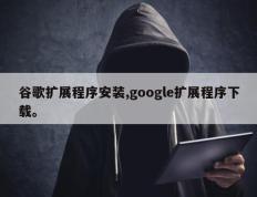 谷歌扩展程序安装,google扩展程序下载。