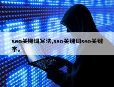 seo关键词写法,seo关键词seo关键字。