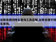 谷歌关键词排名查询工具在哪,谷歌关键字排名查询。