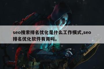seo搜索排名优化是什么工作模式,seo排名优化软件有用吗。