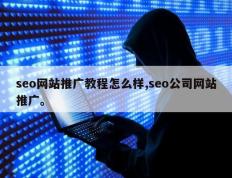 seo网站推广教程怎么样,seo公司网站推广。