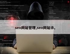 seo网站管理,seo网站诊。