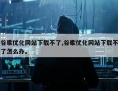 谷歌优化网站下载不了,谷歌优化网站下载不了怎么办。
