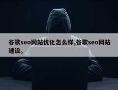 谷歌seo网站优化怎么样,谷歌seo网站建设。