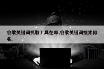 谷歌关键词抓取工具在哪,谷歌关键词搜索排名。
