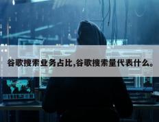 谷歌搜索业务占比,谷歌搜索量代表什么。