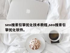 seo搜索引擎优化技术教程,seo搜索引擎优化软件。