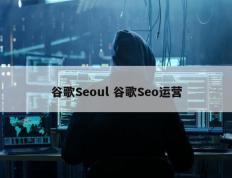 谷歌Seoul 谷歌Seo运营