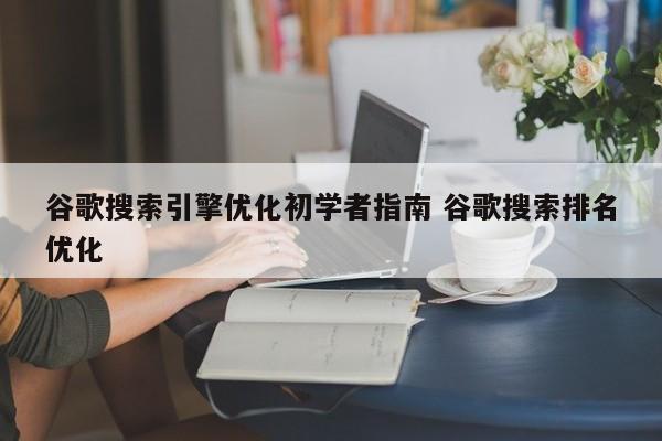 谷歌搜索引擎优化初学者指南 谷歌搜索排名优化