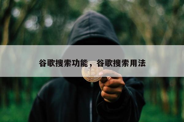 谷歌搜索功能	，谷歌搜索用法