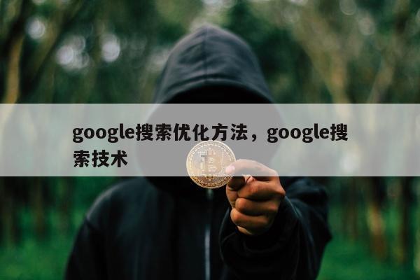 google搜索优化方法，google搜索技术