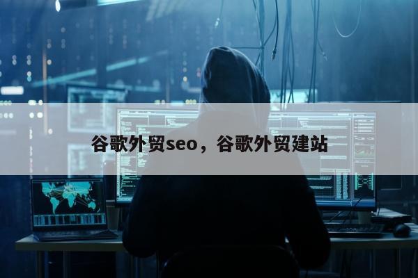 谷歌外贸seo，谷歌外贸建站