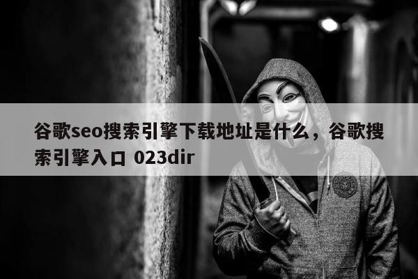 谷歌seo搜索引擎下载地址是什么	，谷歌搜索引擎入口 023dir