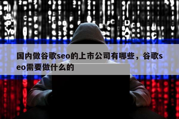 国内做谷歌seo的上市公司有哪些	，谷歌seo需要做什么的