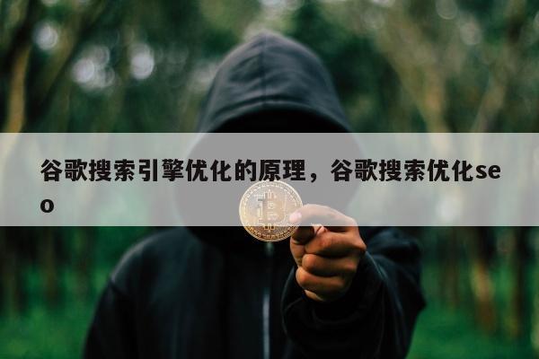 谷歌搜索引擎优化的原理，谷歌搜索优化seo