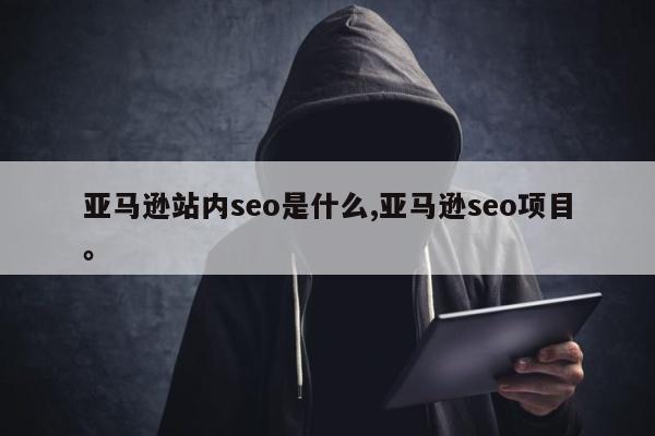 亚马逊站内seo是什么,亚马逊seo项目。
