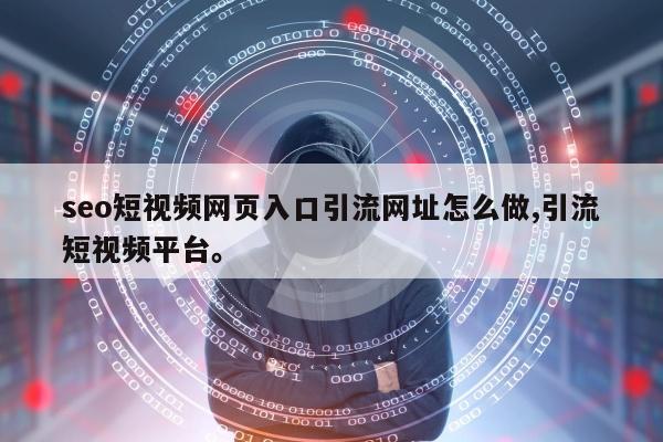 seo短视频网页入口引流网址怎么做,引流短视频平台	。