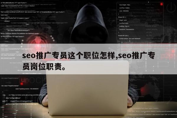 seo推广专员这个职位怎样,seo推广专员岗位职责	。