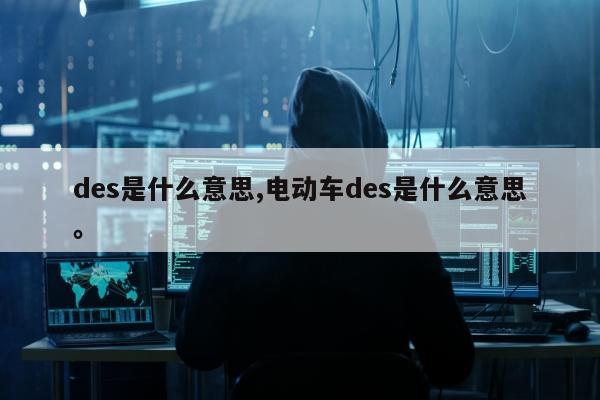 des是什么意思,电动车des是什么意思	。