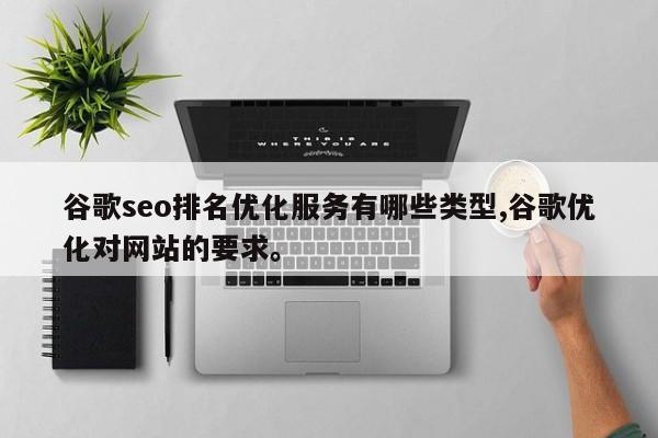 谷歌seo排名优化服务有哪些类型,谷歌优化对网站的要求。