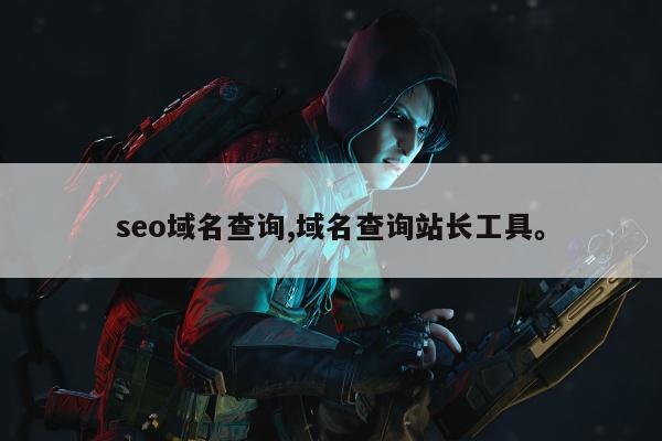 seo域名查询,域名查询站长工具。
