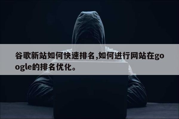 谷歌新站如何快速排名,如何进行网站在google的排名优化。