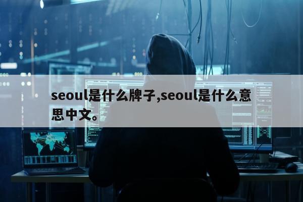 seoul是什么牌子,seoul是什么意思中文	。
