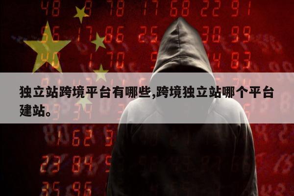 独立站跨境平台有哪些,跨境独立站哪个平台建站	。