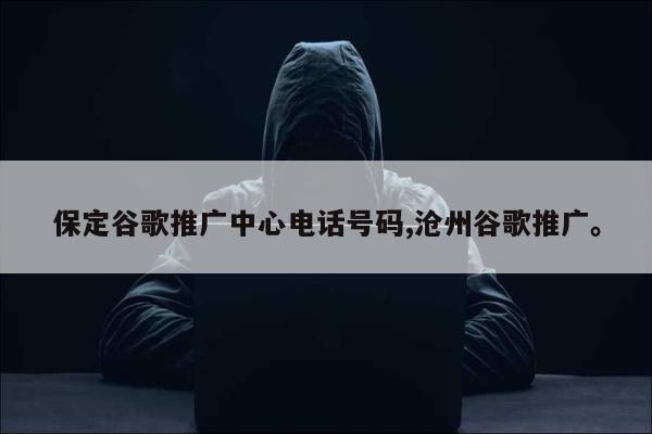 保定谷歌推广中心电话号码,沧州谷歌推广	。