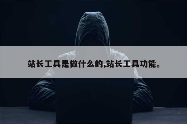 站长工具是做什么的,站长工具功能。