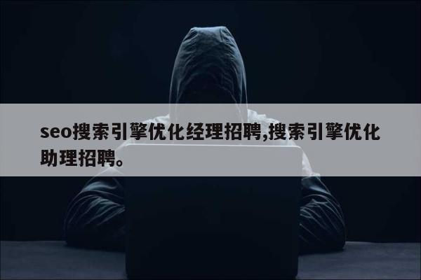 seo搜索引擎优化经理招聘,搜索引擎优化助理招聘	。