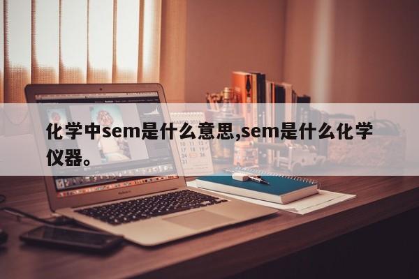 化学中sem是什么意思,sem是什么化学仪器。