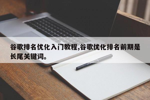 谷歌排名优化入门教程,谷歌优化排名前期是长尾关键词。