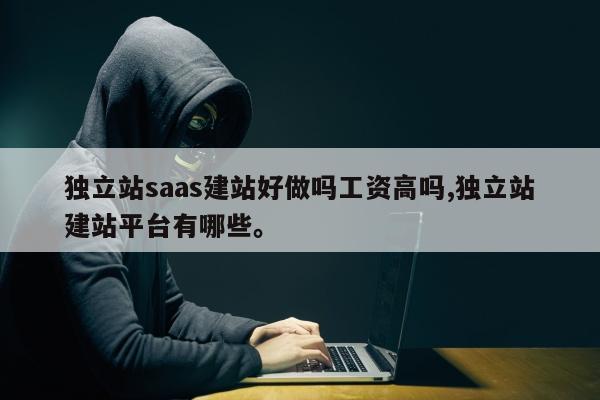 独立站saas建站好做吗工资高吗,独立站建站平台有哪些。