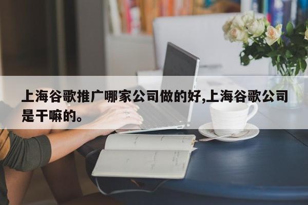 上海谷歌推广哪家公司做的好,上海谷歌公司是干嘛的。