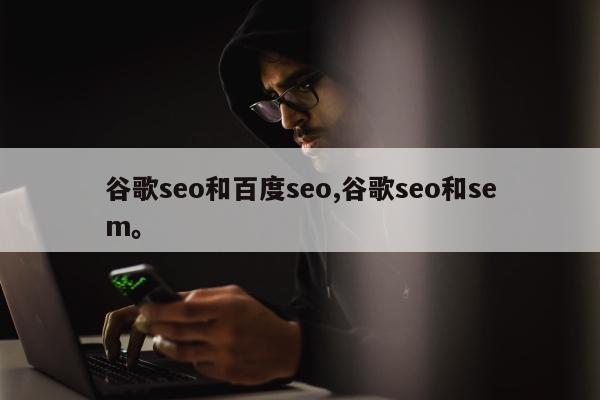 谷歌seo和百度seo,谷歌seo和sem	。