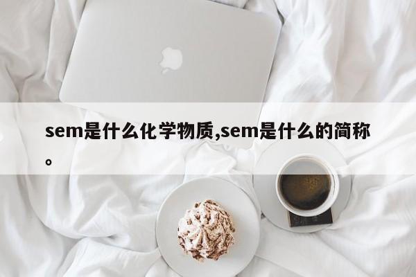 sem是什么化学物质,sem是什么的简称	。