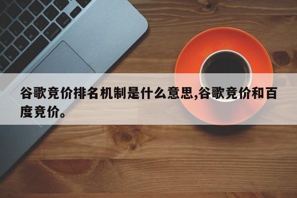 谷歌竞价排名机制是什么意思,谷歌竞价和百度竞价。