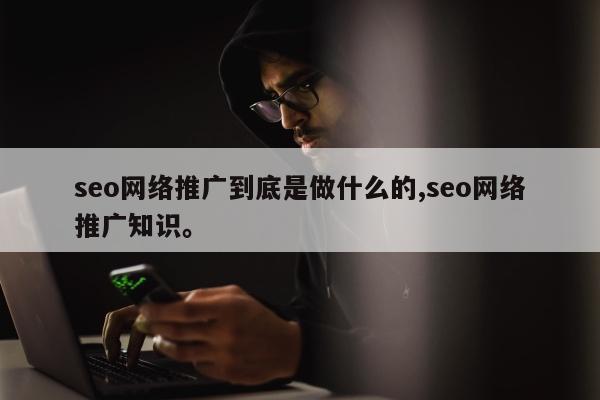 seo网络推广到底是做什么的,seo网络推广知识。