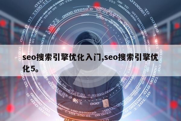 seo搜索引擎优化入门,seo搜索引擎优化5。