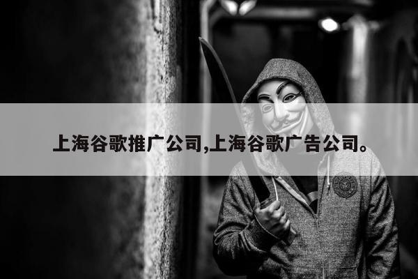 上海谷歌推广公司,上海谷歌广告公司。