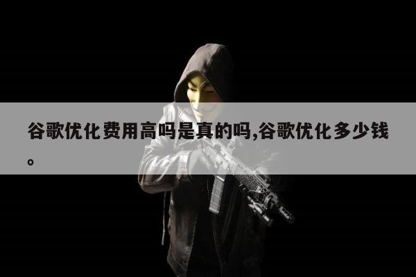 谷歌优化费用高吗是真的吗,谷歌优化多少钱。