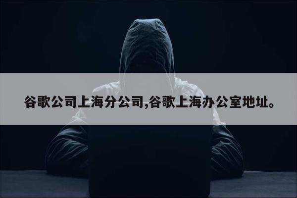 谷歌公司上海分公司,谷歌上海办公室地址。