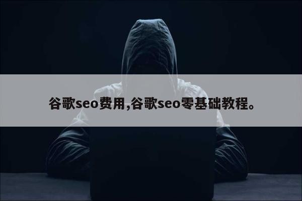 谷歌seo费用,谷歌seo零基础教程	。